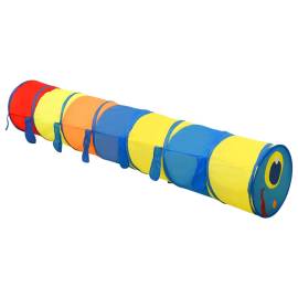 Tunel de joacă pentru copii, multicolor, 245 cm, poliester, 3 image