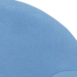 Canapea pentru copii cu 2 locuri, albastru, pluș moale, 6 image
