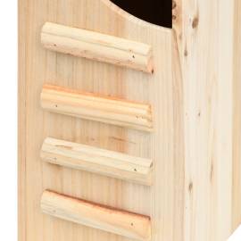 Căsuță de lilieci, 30x20x38 cm, lemn masiv de brad, 5 image