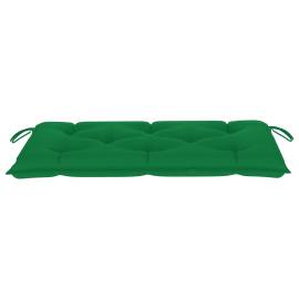 Pernă pentru bancă de grădină, verde, 100x50x7 cm, textil, 3 image