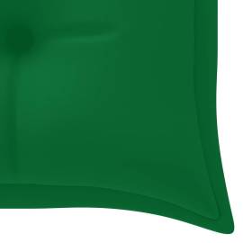 Pernă pentru bancă de grădină, verde, 150x50x7 cm, textil, 4 image