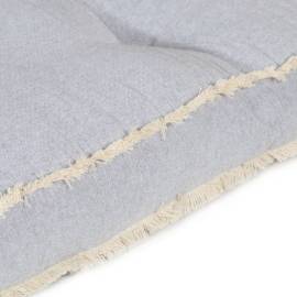 Pernă pentru canapea din paleți, gri, 120 x 80 x 10 cm, 7 image