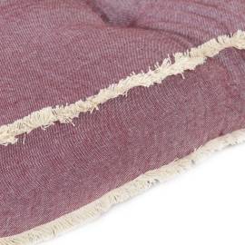 Pernă pentru canapea din paleți, roșu vișiniu, 120x80x10 cm, 7 image