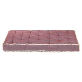 Pernă pentru canapea din paleți, roșu vișiniu, 120x80x10 cm, 3 image