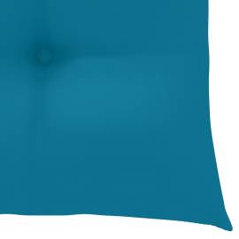 Perne de scaun, 4 buc., bleu, 50 x 50 x 7 cm, textil, 5 image