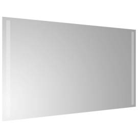 Oglindă de baie cu led, 90x50 cm, 4 image