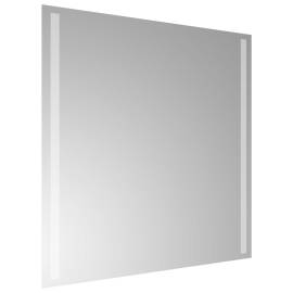 Oglinda de baie cu led, 60x60 cm, 4 image