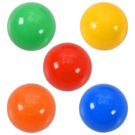 Cort de joacă pentru copii 250 bile, multicolor, 338x123x111 cm, 9 image