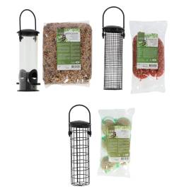 Esschert design set complet de hrănire pentru păsări, 3 piese, s, 2 image