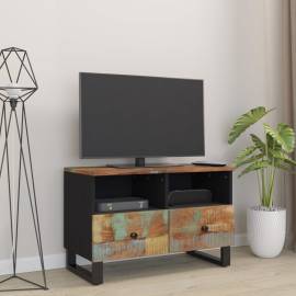 Comodă tv, 70x33x46 cm, lemn masiv reciclat, 3 image