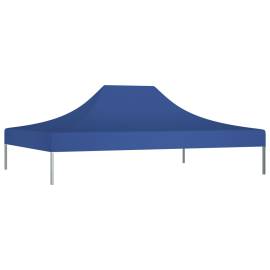Acoperiș pentru cort de petrecere, albastru, 4 x 3 m, 270 g/m², 2 image