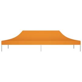 Acoperiș pentru cort de petrecere, portocaliu, 6x3 m, 270 g/m², 3 image