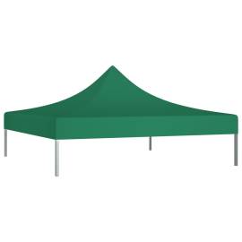 Acoperiș pentru cort de petrecere, verde, 3 x 3 m, 270 g/m², 2 image