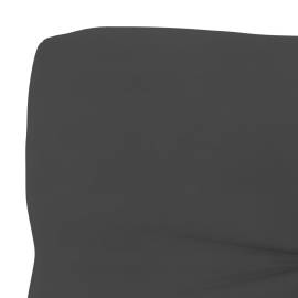 Pernă canapea din paleți, antracit, 80 x 40 x 12 cm, 3 image