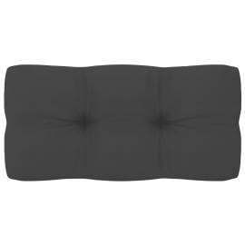 Pernă canapea din paleți, antracit, 80 x 40 x 12 cm, 2 image