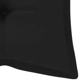 Pernă pentru balansoar, negru, 120 cm, material textil, 5 image