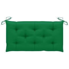 Pernă pentru balansoar, verde, 100 cm, material textil, 4 image