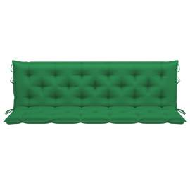 Pernă pentru balansoar, verde, 180 cm, material textil, 2 image