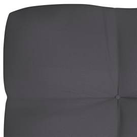 Pernă pentru canapea de grădină, antracit, 120x40x12 cm, textil, 3 image