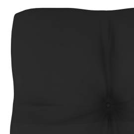 Pernă pentru canapea din paleți, negru, 60 x 40 x 12 cm, 3 image