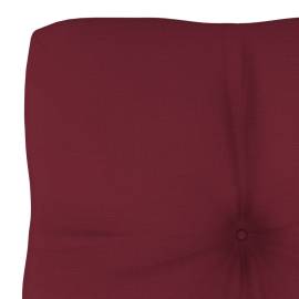 Pernă pentru canapea din paleți, roșu vin, 60 x 40 x 12 cm, 3 image