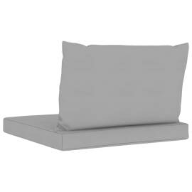 Perne pentru canapea din paleți, 2 buc., gri, material textil, 5 image
