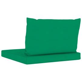 Perne pentru canapea din paleți, 2 buc., verde, textil, 5 image