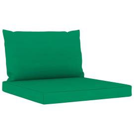 Perne pentru canapea din paleți, 2 buc., verde, textil, 2 image