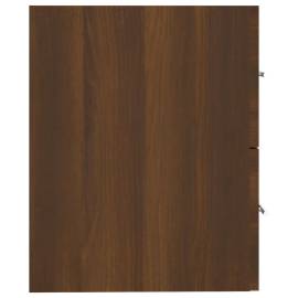 Dulap chiuvetă, stejar maro, 60x38,5x48 cm, lemn prelucrat, 4 image
