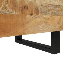 Noptiere, 2 buc., 40x33x46 cm, lemn masiv de acacia, 6 image