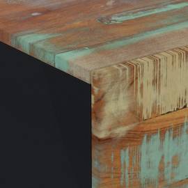 Noptiere, 2 buc., 40x33x46 cm, lemn masiv reciclat, 5 image