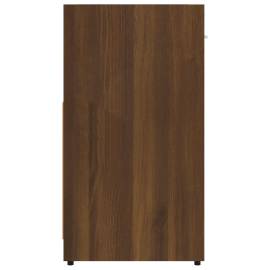 Dulap de baie, stejar maro, 60x33x60 cm, lemn prelucrat, 7 image