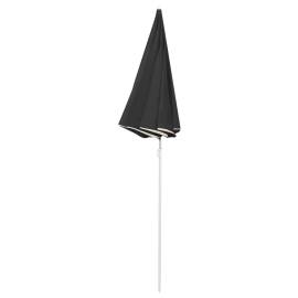 Umbrelă de soare pentru exterior, stâlp din oțel, antracit, 180 cm, 4 image