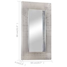 Oglindă, design aviator, 80x50 cm, metal, 8 image