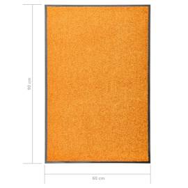Covoraș de ușă lavabil, portocaliu, 60 x 90 cm, 6 image