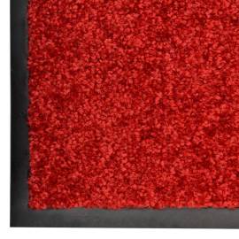 Covoraș de ușă lavabil, roșu, 90 x 150 cm, 5 image
