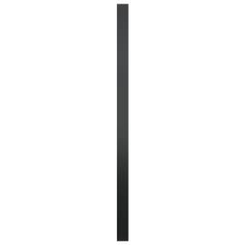Oglindă de perete, negru, 60 cm, 4 image