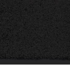 Covoraș de ușă, negru, 80x120 cm, 5 image