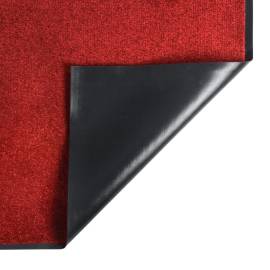 Covoraș de ușă, roșu, 80x120 cm, 4 image