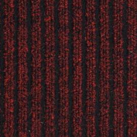 Covoraș intrare, roșu cu dungi, 40x60 cm, 2 image