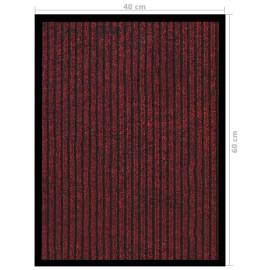 Covoraș intrare, roșu cu dungi, 40x60 cm, 6 image