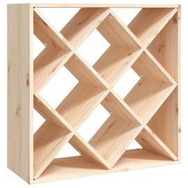 Dulap de vinuri, 62x25x62 cm, lemn masiv de pin, 2 image