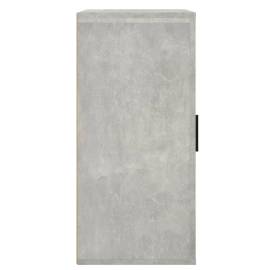 Servantă, gri beton, 40x33x70 cm, lemn prelucrat, 5 image