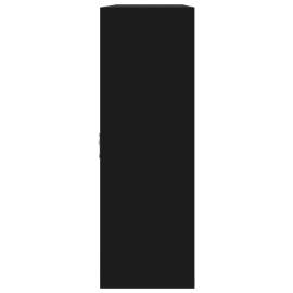 Raft prezentare suspendat pe perete 8 compartimente, negru, 5 image