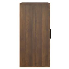 Servantă, stejar maro, 40x33x70 cm, lemn compozit, 5 image