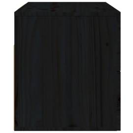 Noptiere de perete, 2 buc., negru, 50x36x40 cm, 7 image