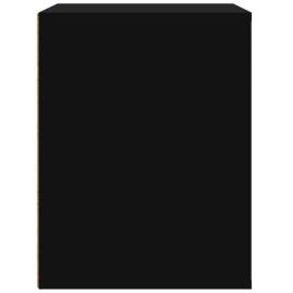 Noptiere de perete, negru, 50x36x47 cm, 7 image