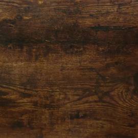 Birou cu sertar și dulap, stejar fumuriu, 100x40x73 cm, lemn, 8 image