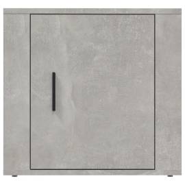 Noptiere, 2 buc., gri beton, 50x39x47 cm, 6 image