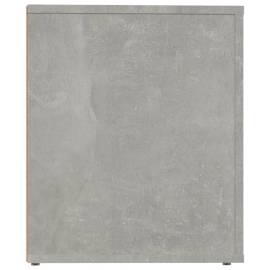 Noptiere, 2 buc., gri beton, 50x39x47 cm, 7 image